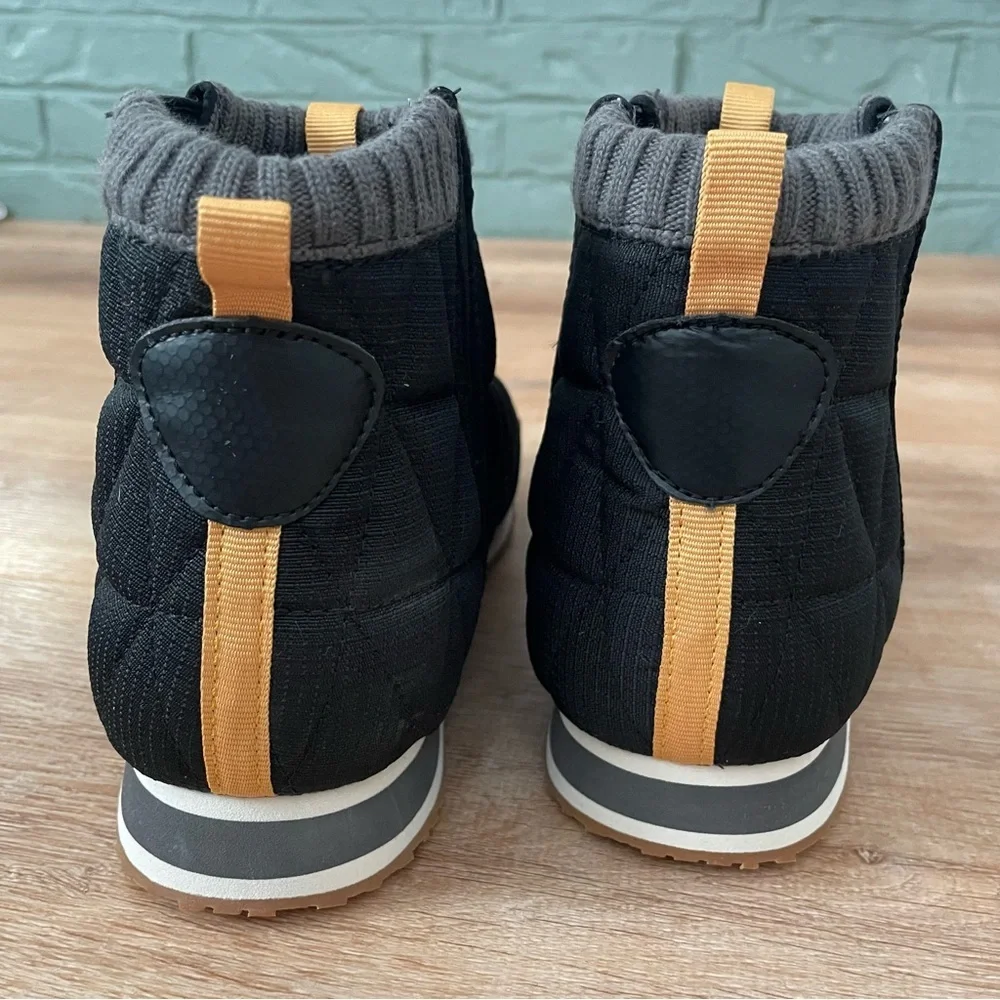 Teva Reember | EUC, Quilted Black/Tan‎ Mid Ankle Boots